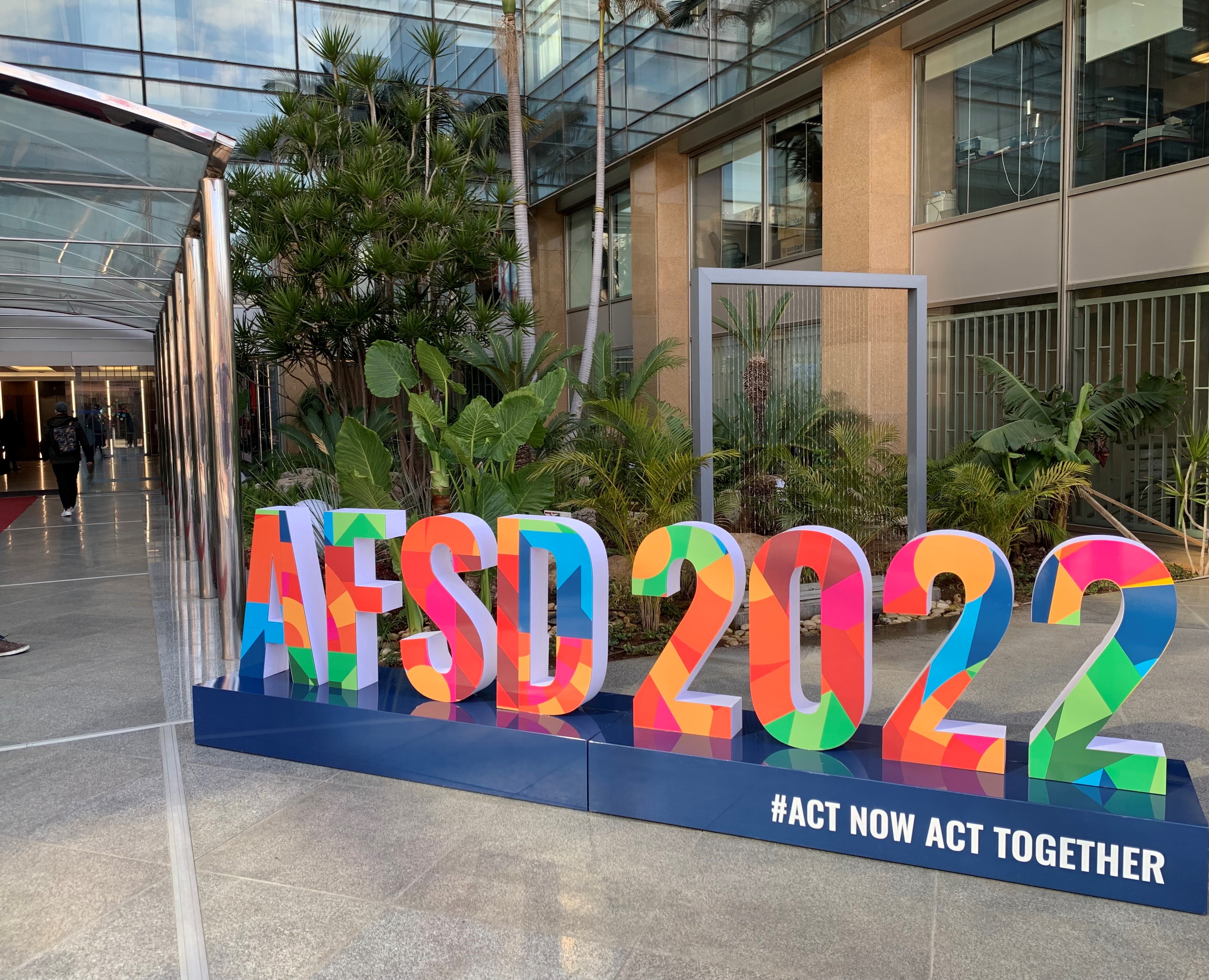 AFSD-2022 entrance