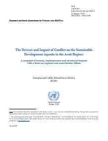 The Drivers and Impact of Conflict on the Sustainable Development Agenda in the Arab Region cover