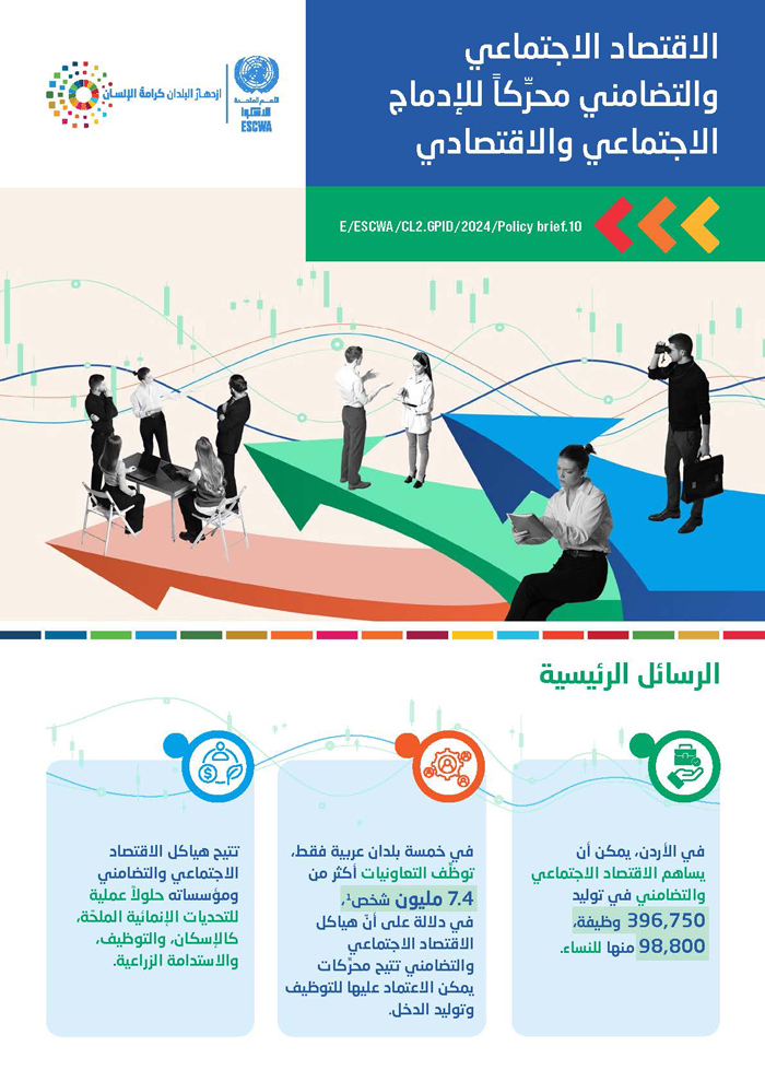 الاقتصاد الاجتماعي والتضامني محرِّكاً للإدماج الاجتماعي والاقتصادي